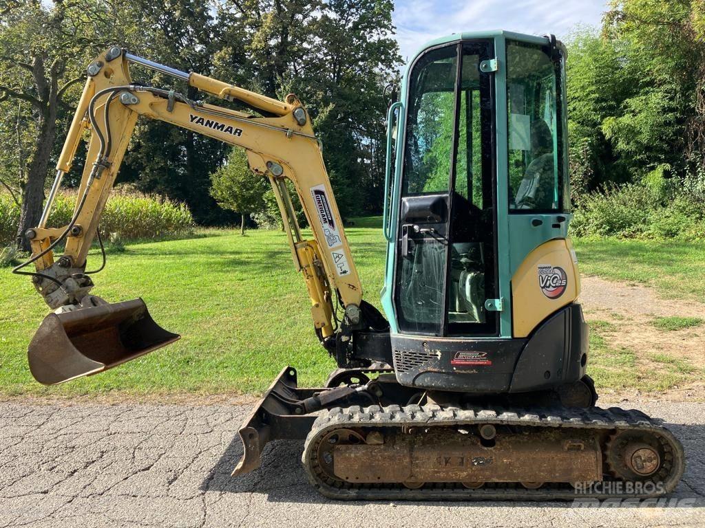 Yanmar Vio 25-4 Minigraafmachines < 7t
