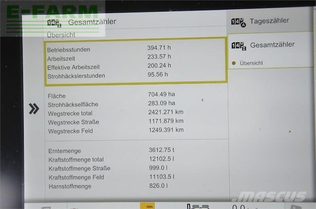 CLAAS trion 730 Maaidorsmachines