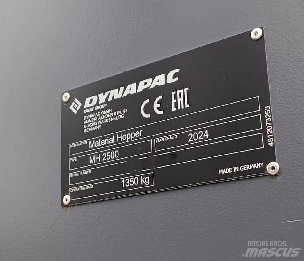Dynapac MH2500 Voermachines