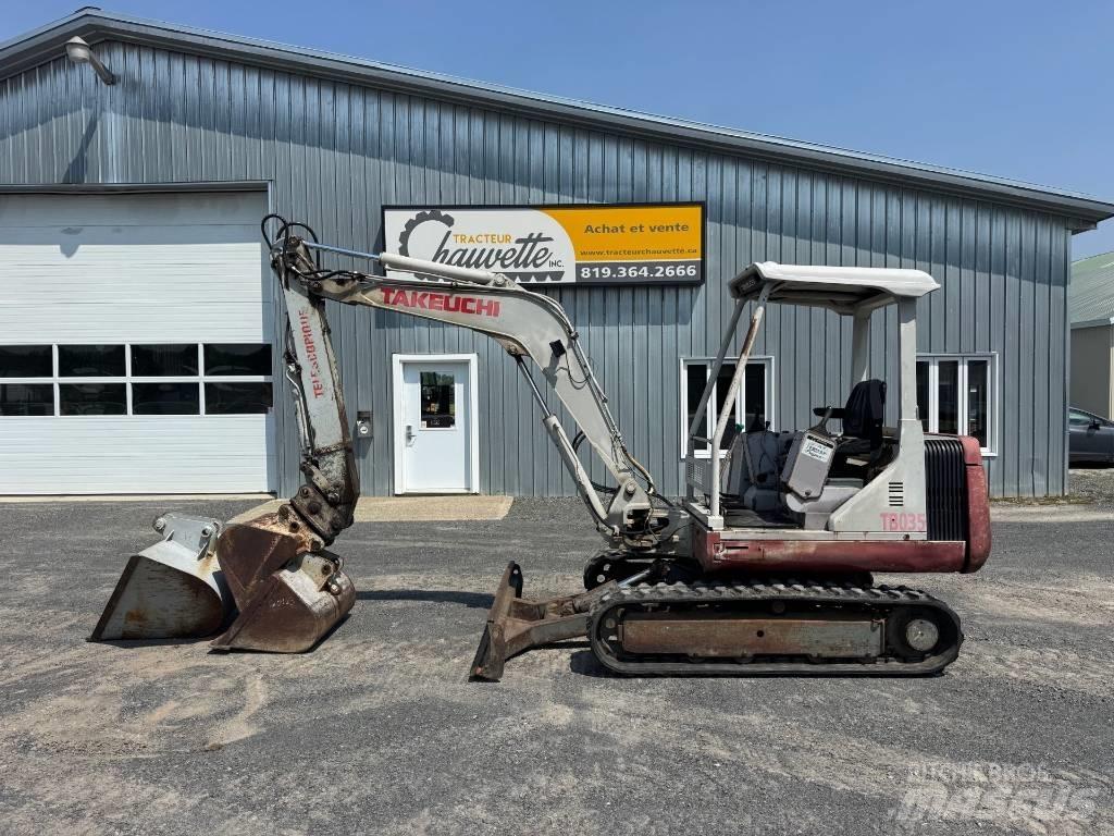 Takeuchi TB 035 Minigraafmachines < 7t