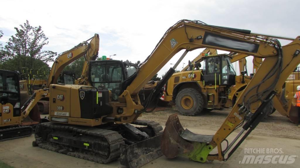 CAT 308 CR Midigraafmachines 7t - 12t