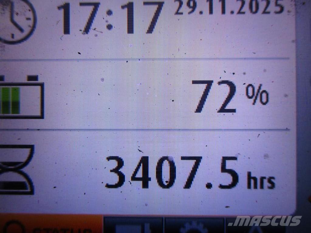 Still EXV SF16 Pallettruck met meerij platform