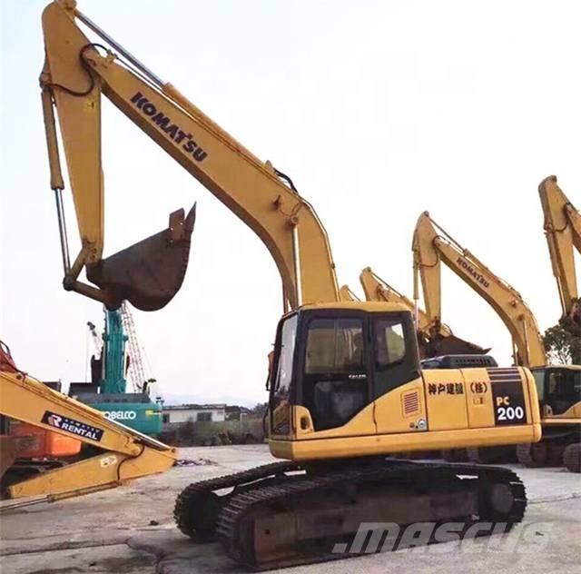 Komatsu pc200-7 Rupsgraafmachines