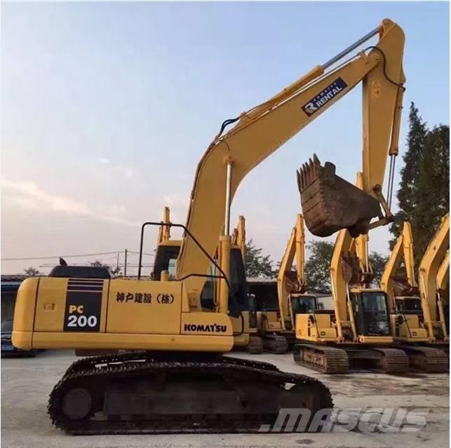 Komatsu pc200-7 Rupsgraafmachines
