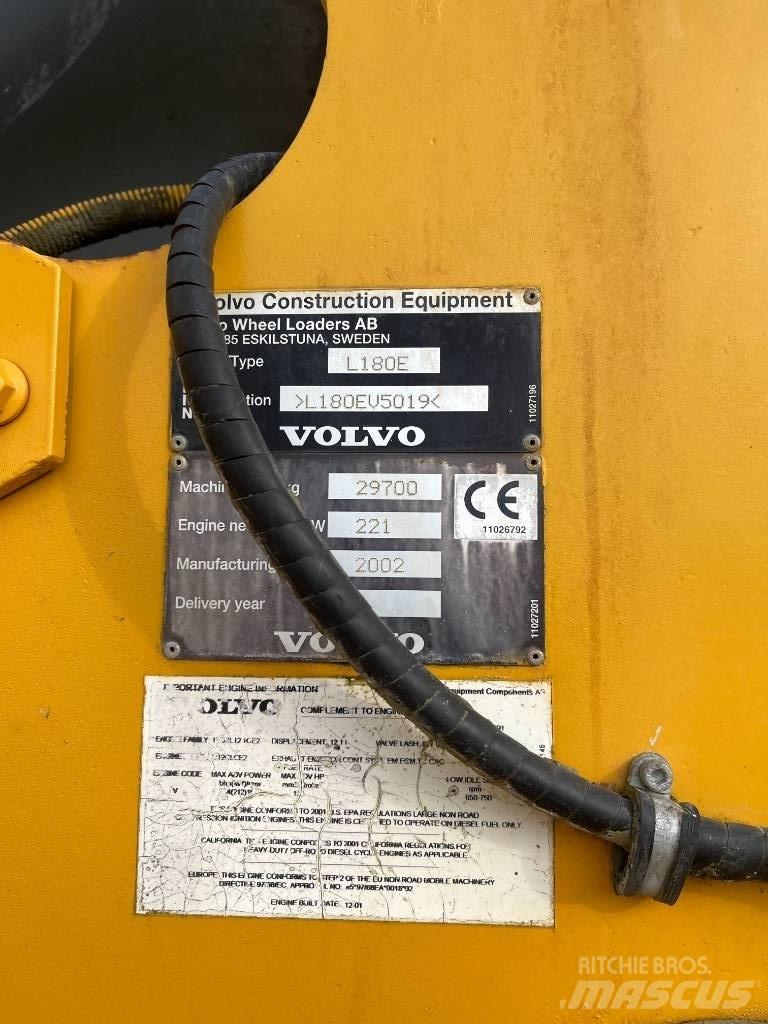 Volvo L 180 E Wielladers