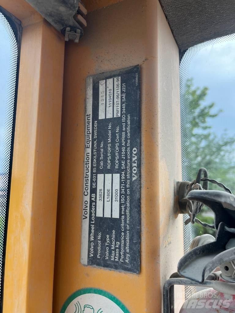 Volvo L 180 E Wielladers