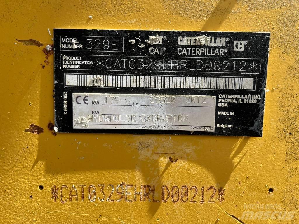 CAT 329 E LN Rupsgraafmachines