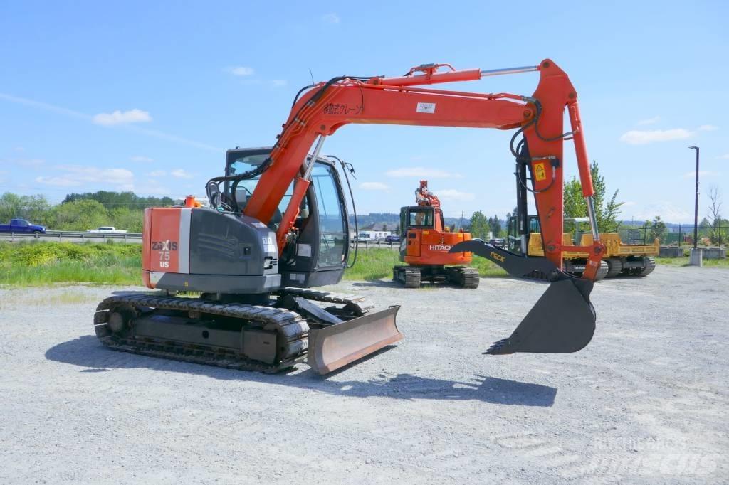 Hitachi ZX75US-3 Rupsgraafmachines