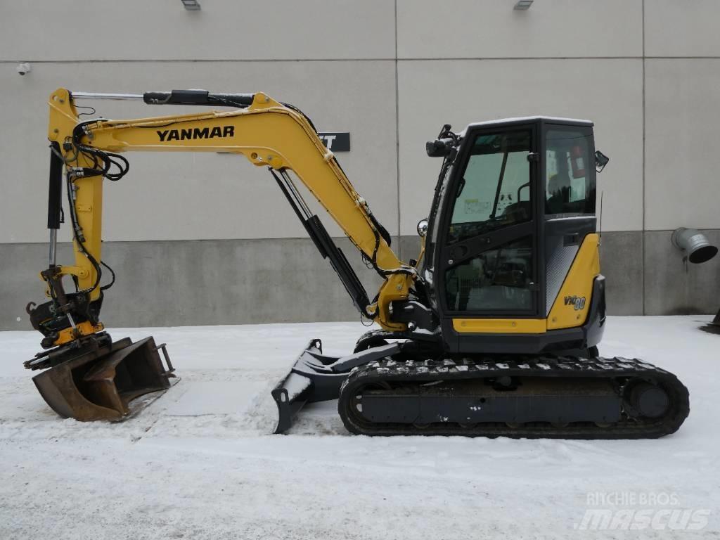 Yanmar Vio 80-1A Midigraafmachines 7t - 12t