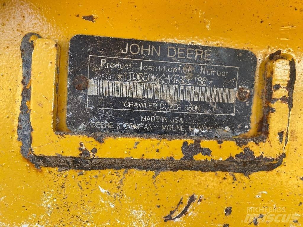 DEERE 650K LGP Rupsdozers