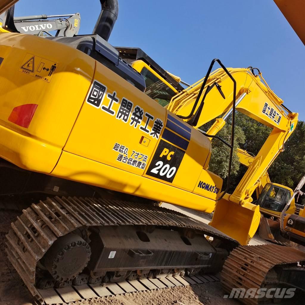 Komatsu PC 200 Rupsgraafmachines