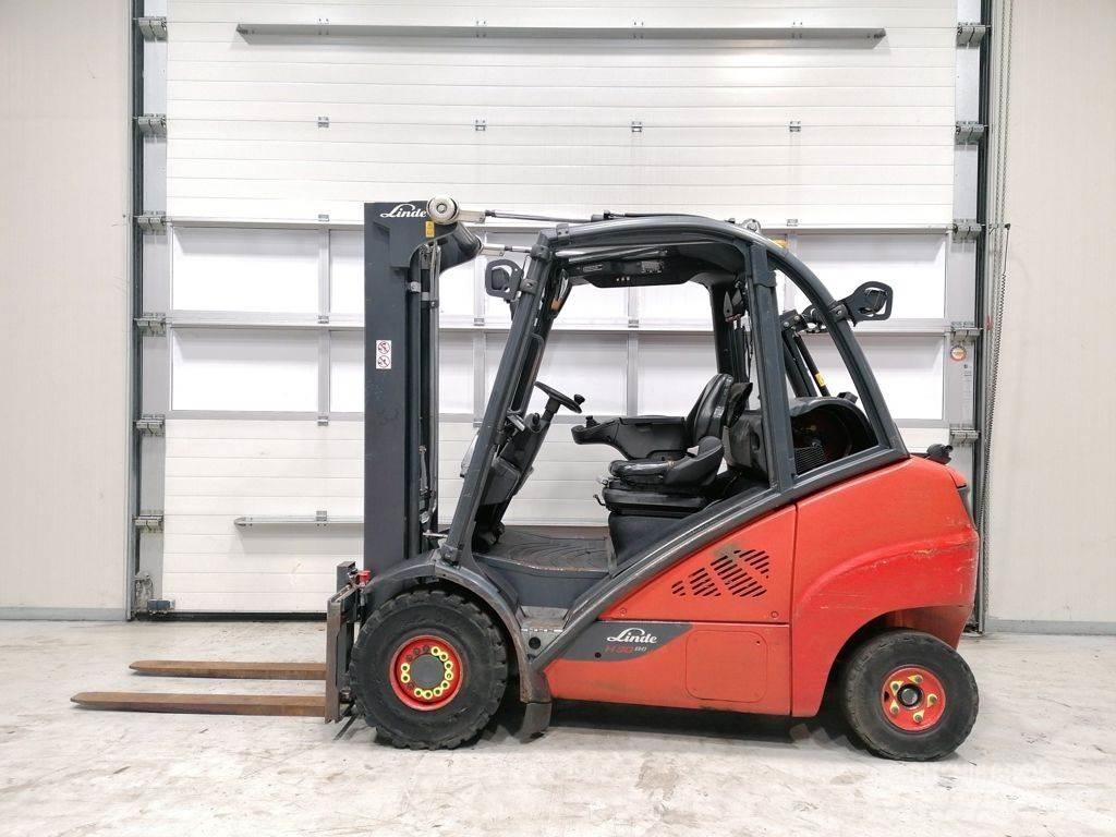 Linde H30T-02 LPG heftrucks