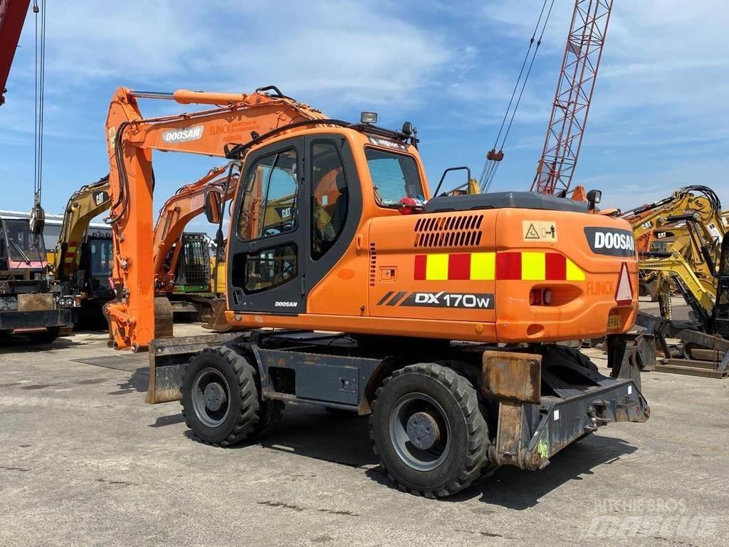 Doosan DX170W NVT Wielgraafmachines