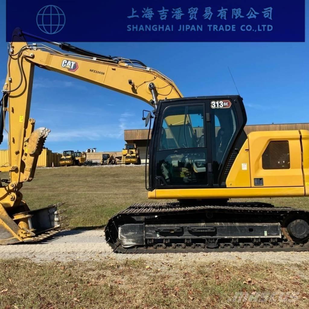CAT 313 Rupsgraafmachines