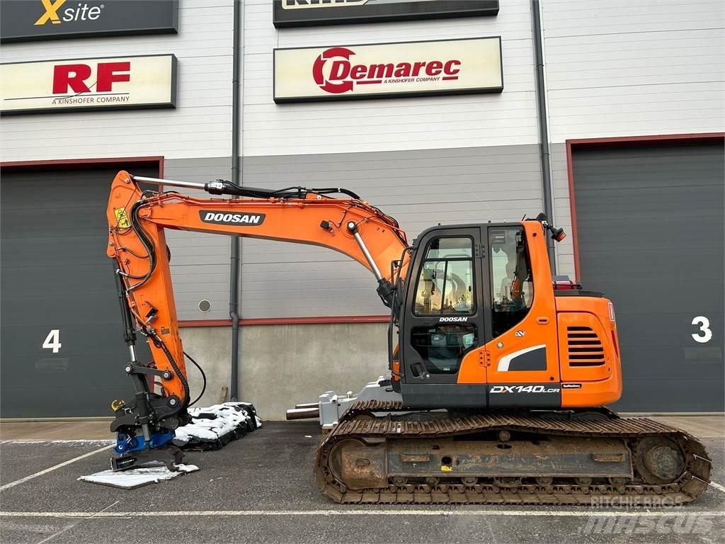 Doosan DX140LCR-5 Rupsgraafmachines