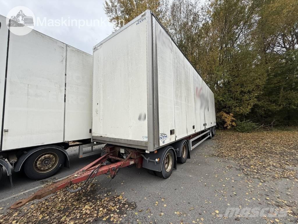 NTM UTP-29/39L-4 Gesloten opbouw trailers