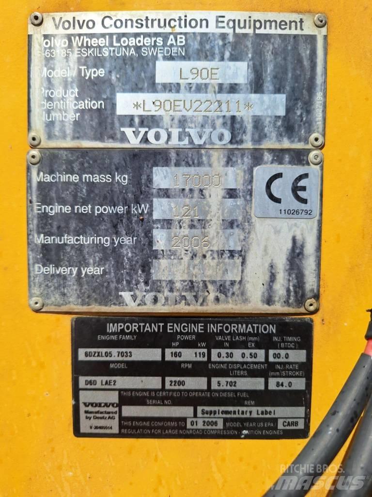 Volvo L 90 E Wielladers