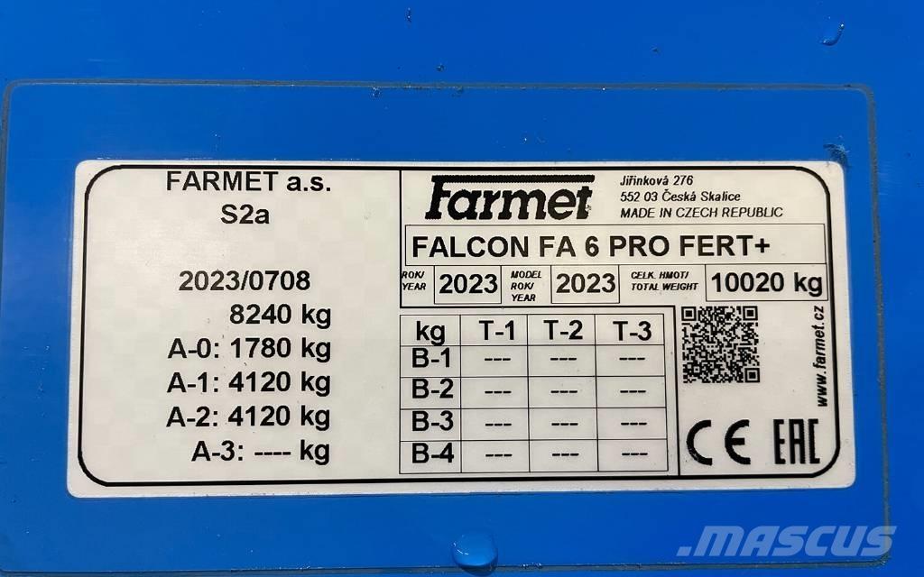 Farmet Falcon 6 Pro Zaaimachines