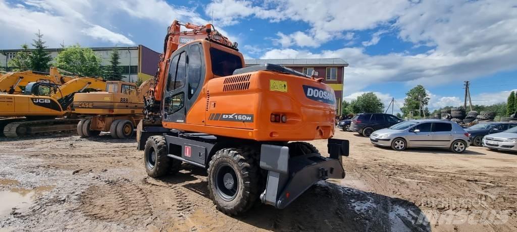 Doosan DX 160 W Wielgraafmachines
