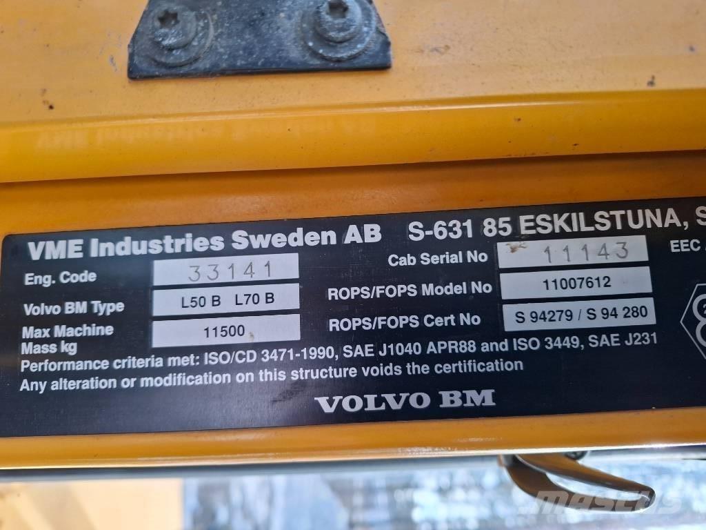 Volvo L70B Wielladers