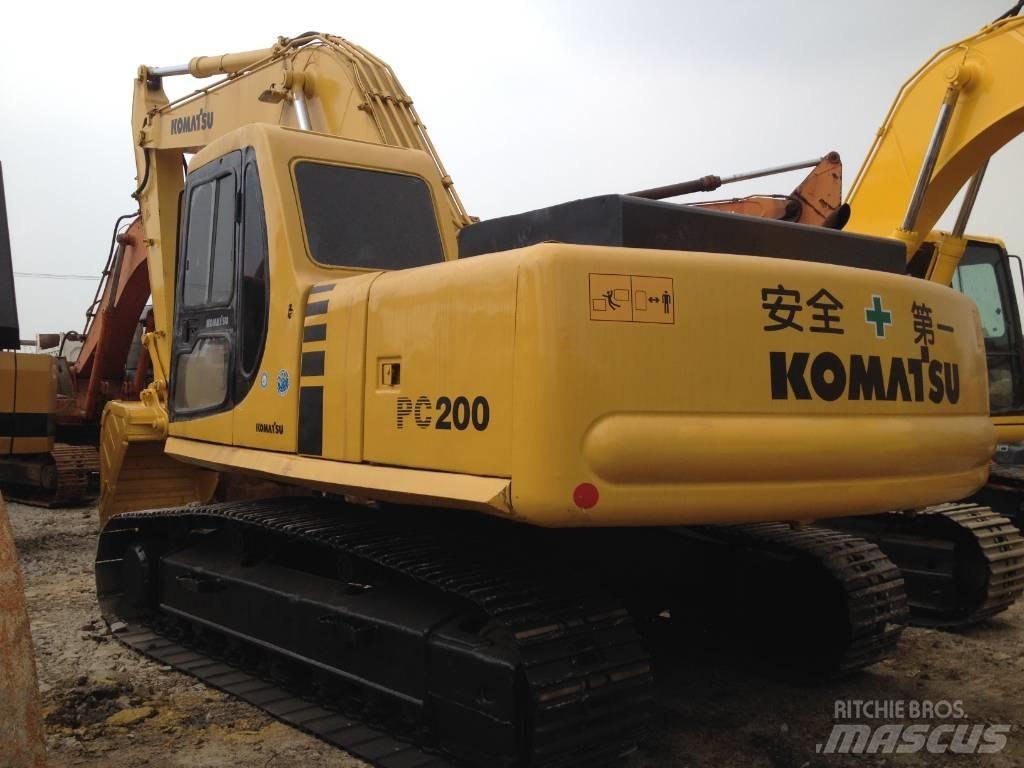 Komatsu PC200-6 Rupsgraafmachines
