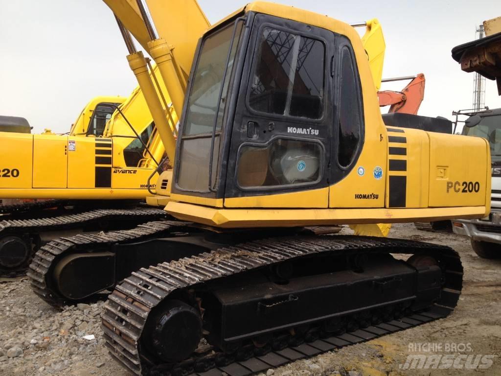 Komatsu PC200-6 Rupsgraafmachines