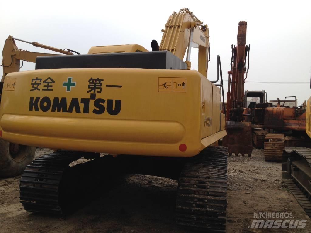 Komatsu PC200-6 Rupsgraafmachines