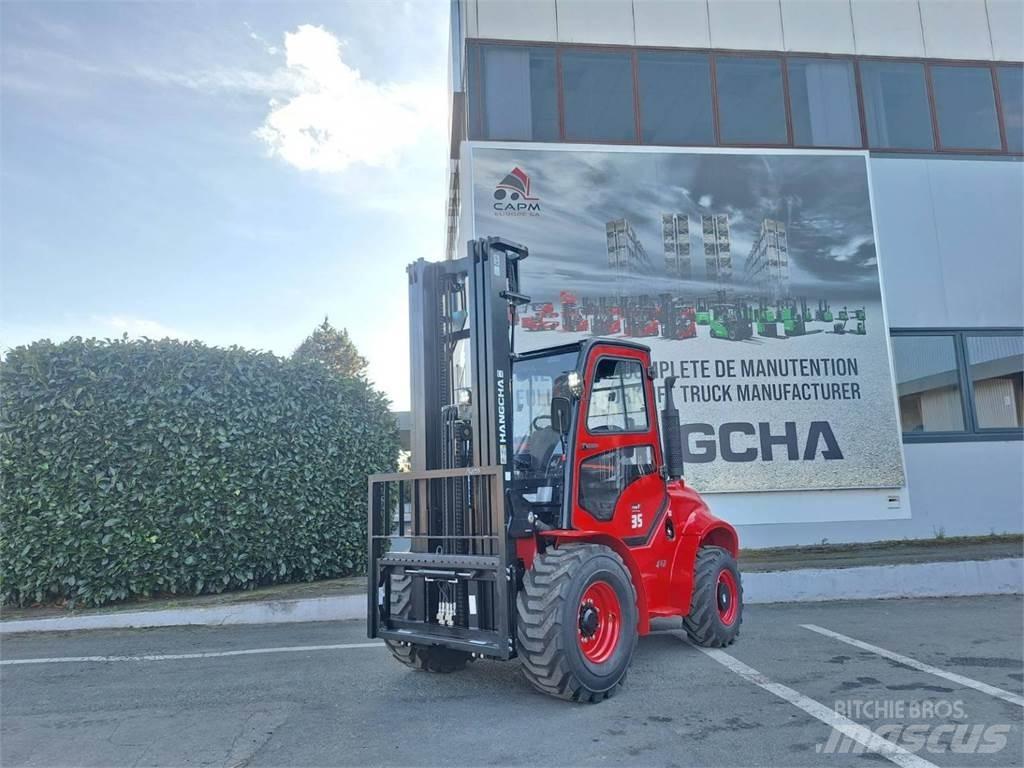 Hangcha TT35-4 Vorkheftruck voor zwaar terrein