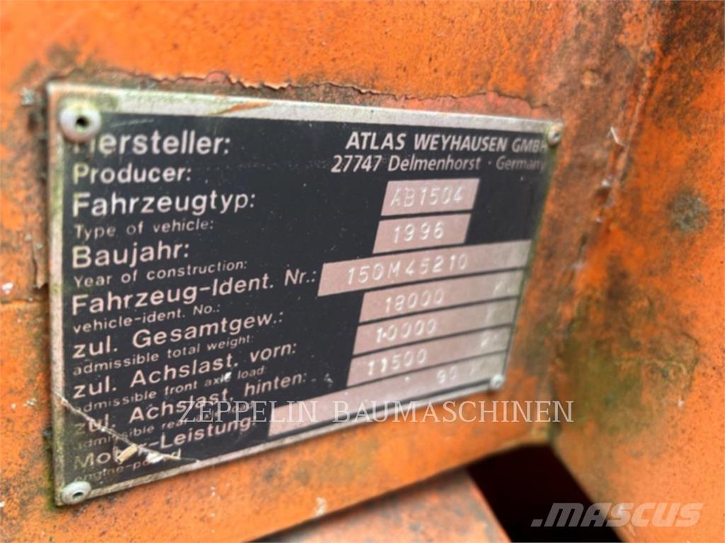 Atlas 1504 Wielgraafmachines