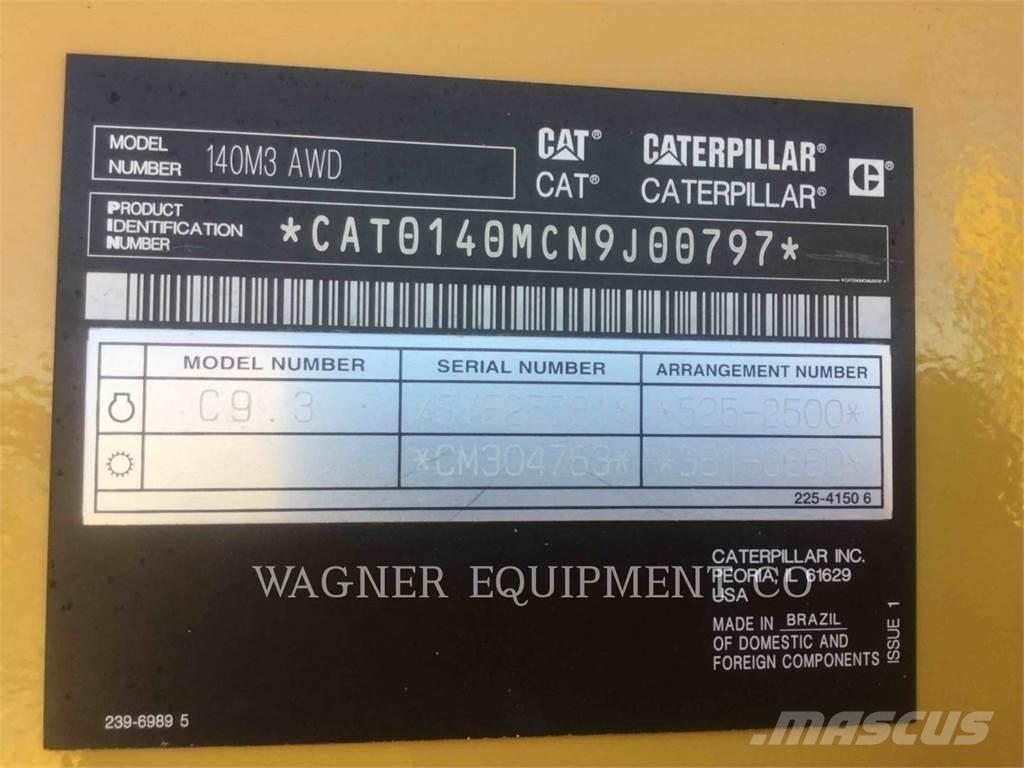 CAT 140M3 AWD Graders
