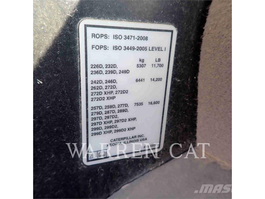CAT 236D Schrankladers