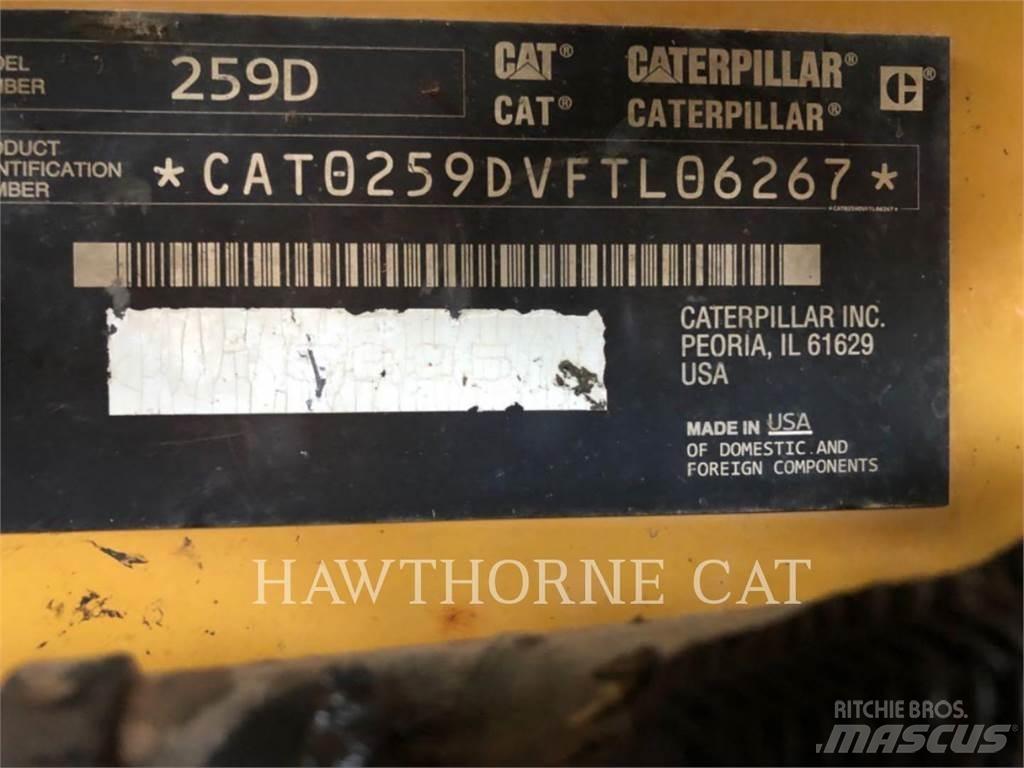 CAT 259D Rupsladers