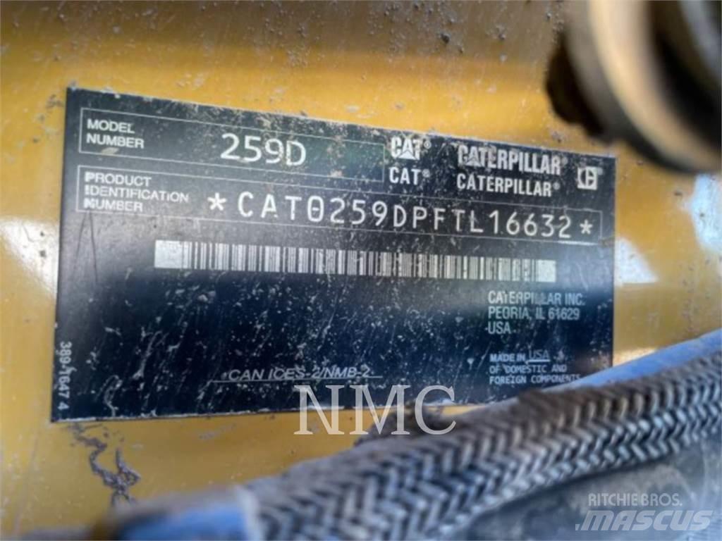 CAT 259D Rupsladers