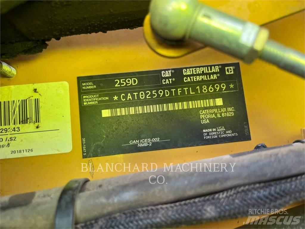 CAT 259D Rupsladers
