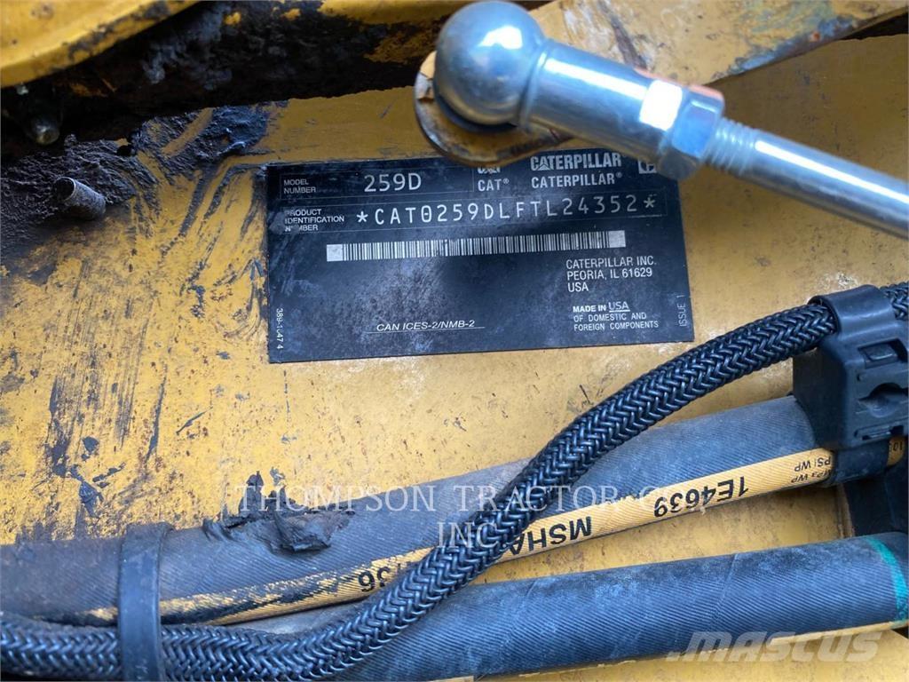 CAT 259D Rupsladers