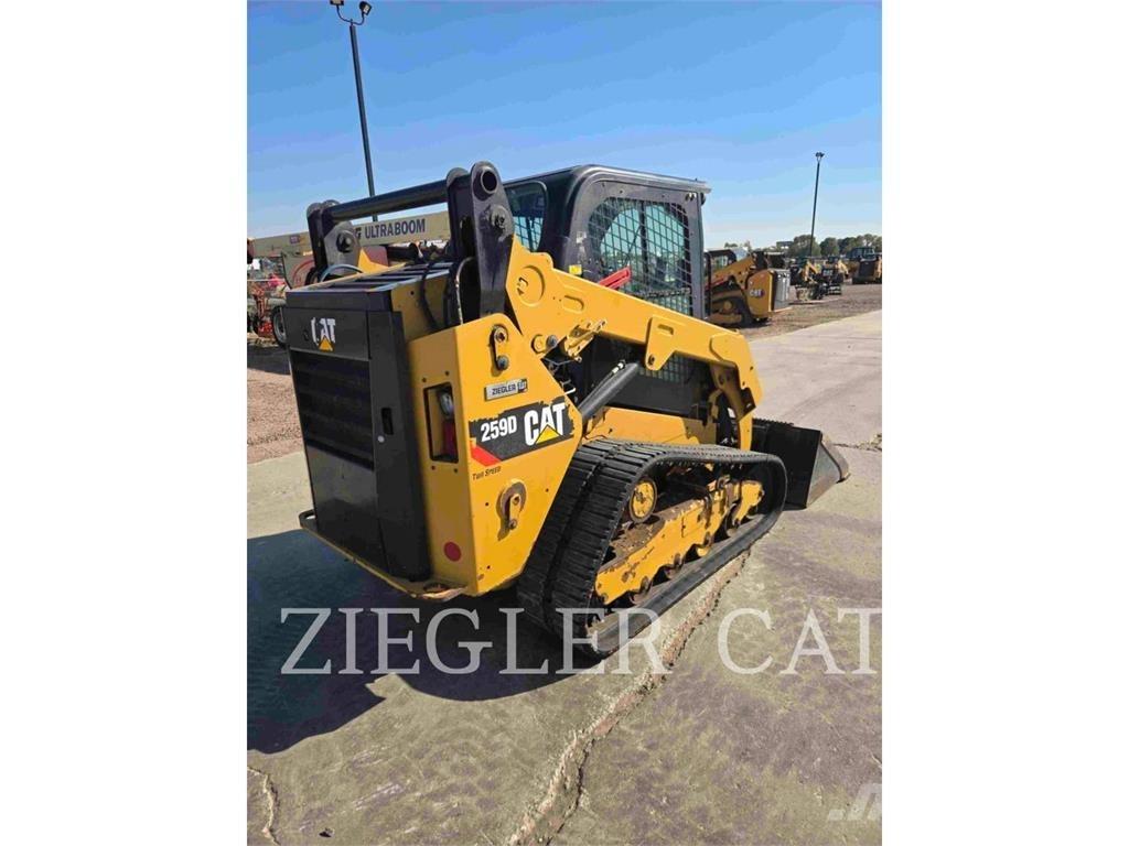 CAT 259D Rupsladers