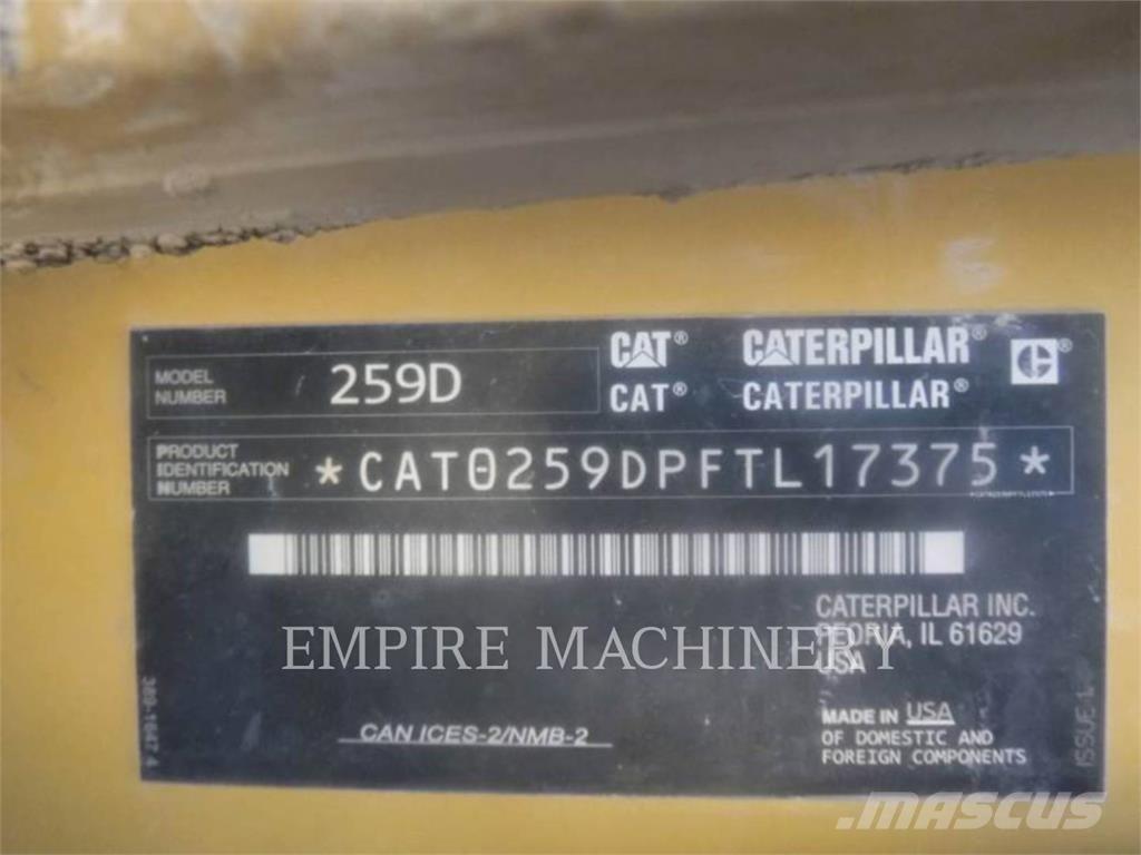 CAT 259D Schrankladers