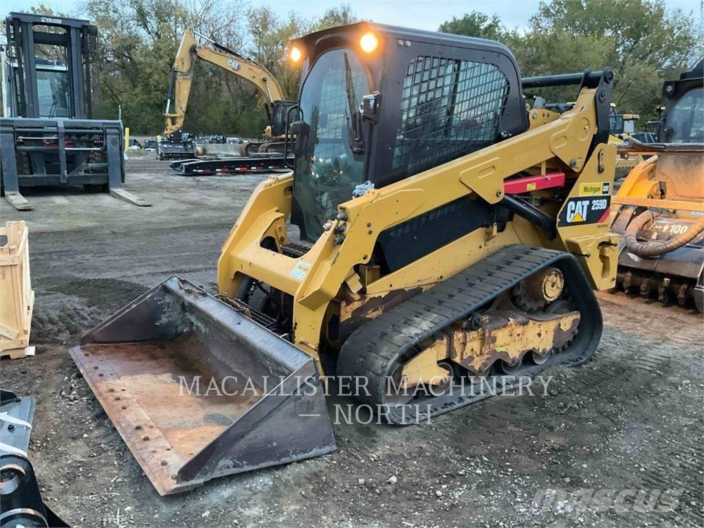 CAT 259D A2Q Schrankladers