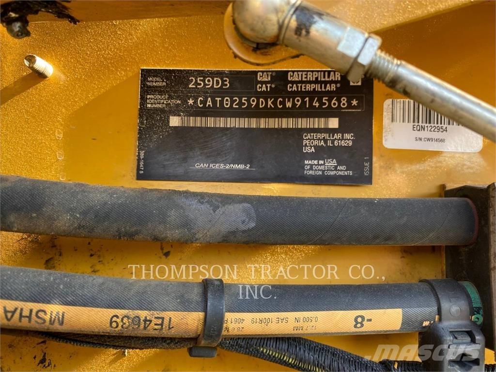 CAT 259D3 Rupsladers