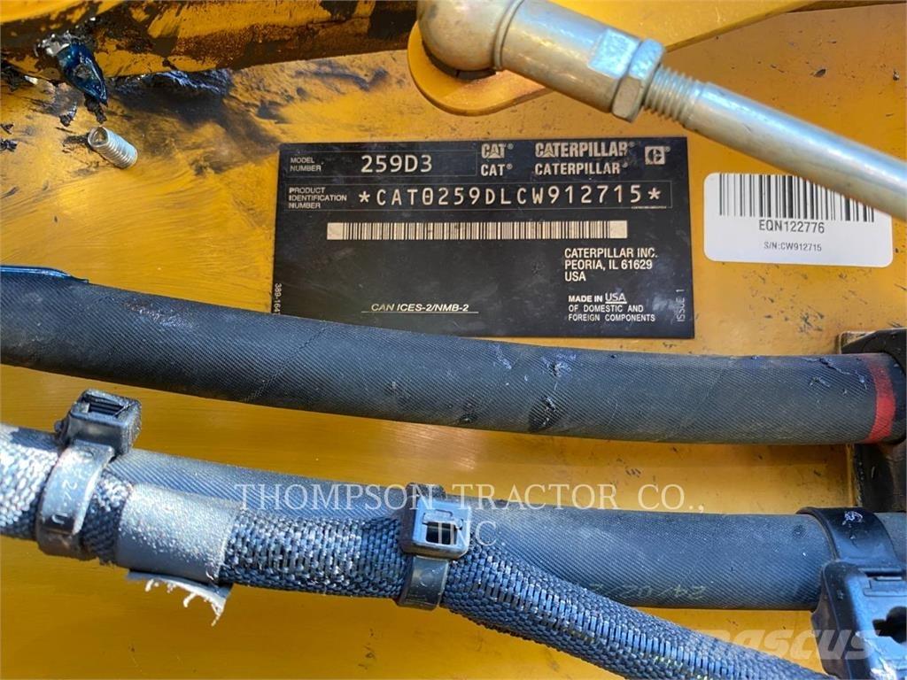 CAT 259D3 Rupsladers