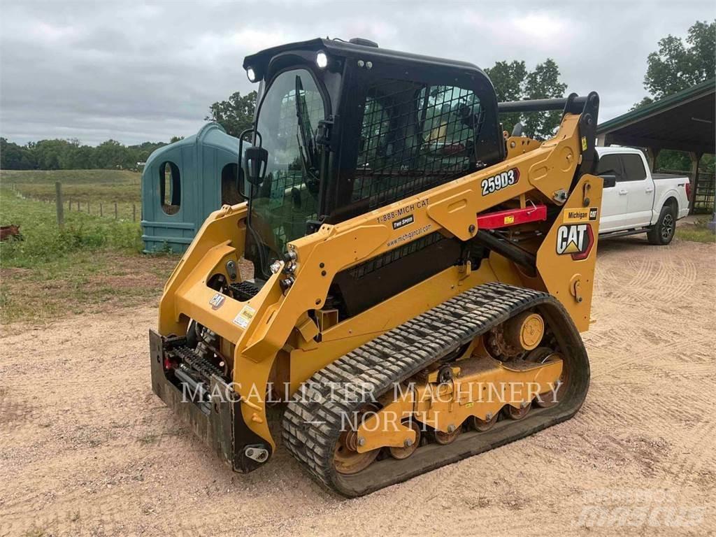 CAT 259D3 AQB Schrankladers