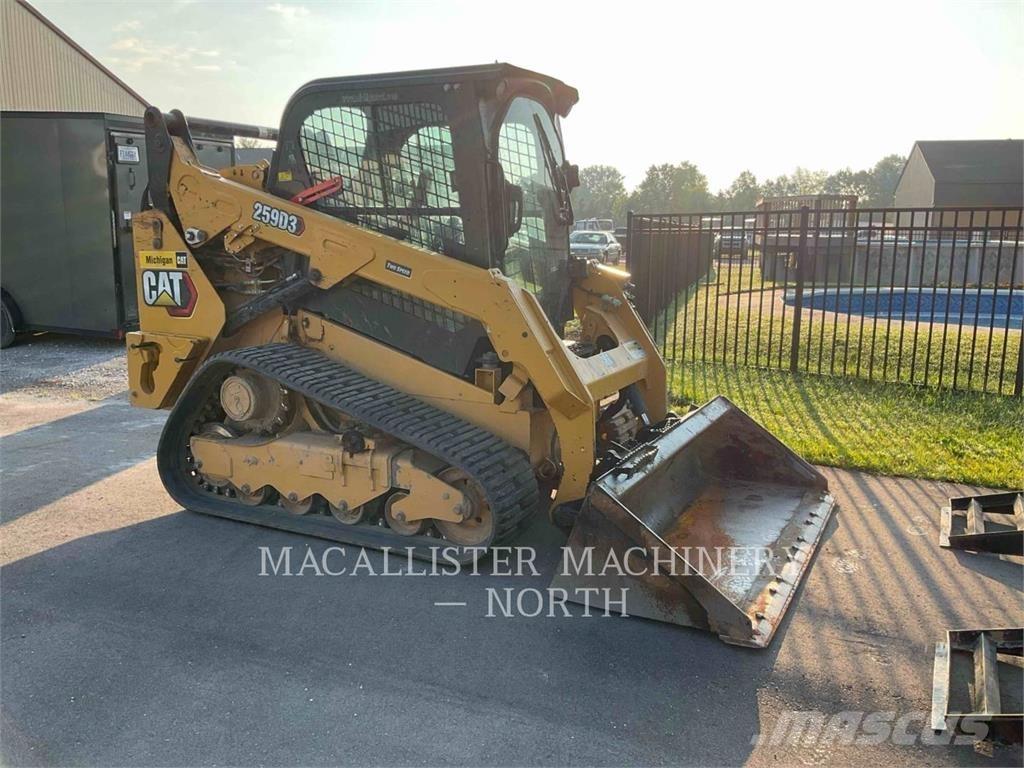 CAT 259D3 AQB Schrankladers