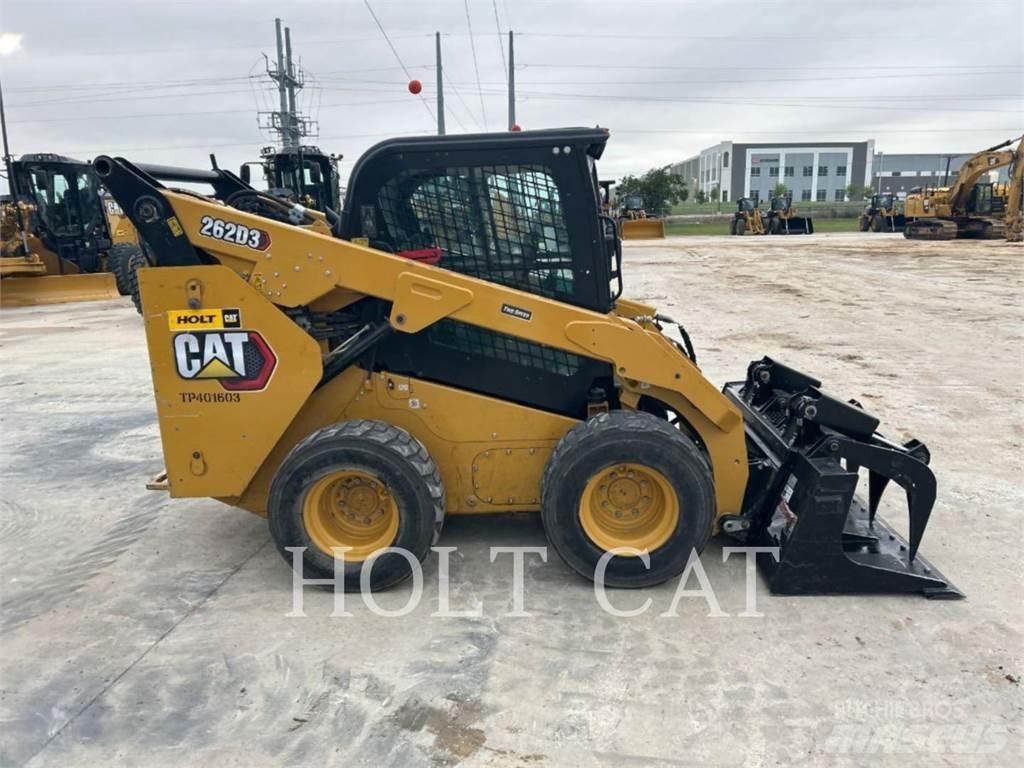 CAT 262D CAB Wielladers