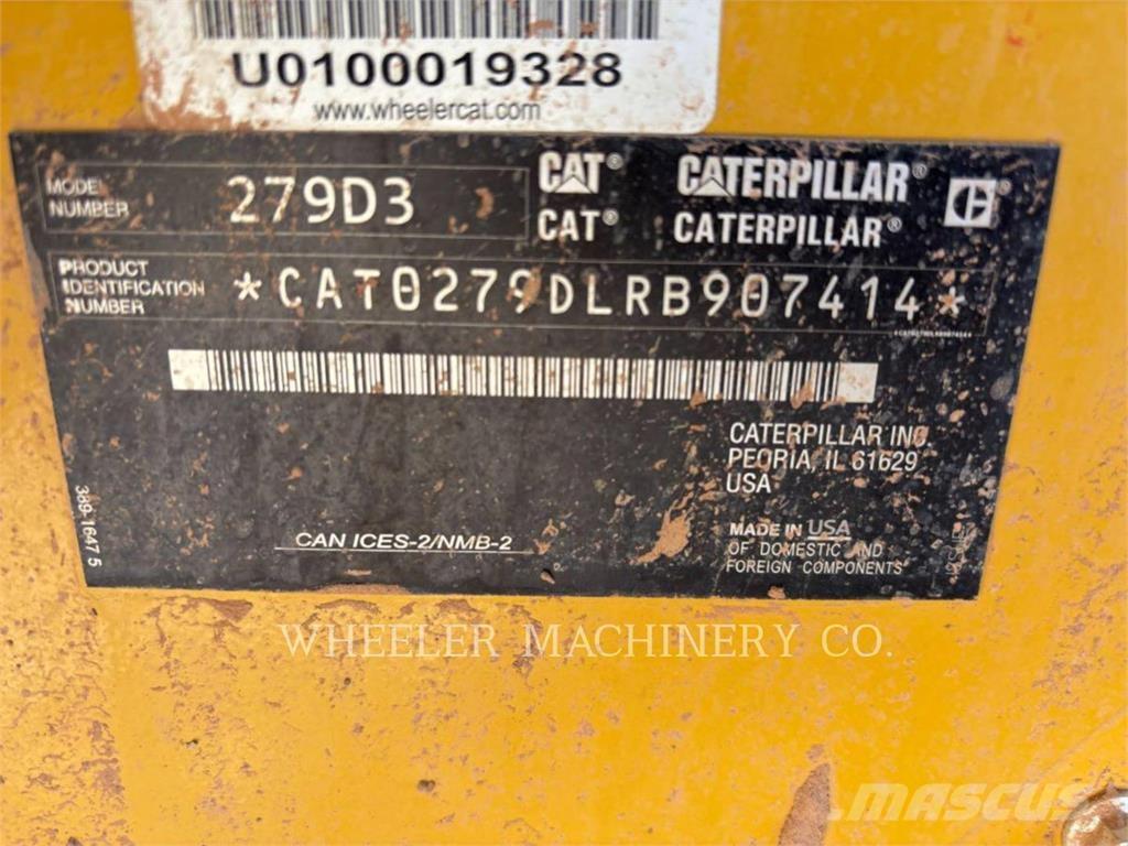 CAT 279D3 C3H2 Rupsladers