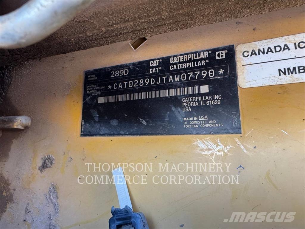 CAT 289D Rupsladers