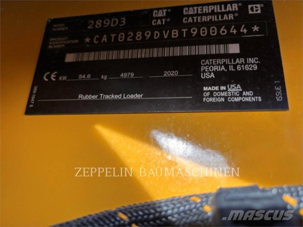 CAT 289D Schrankladers