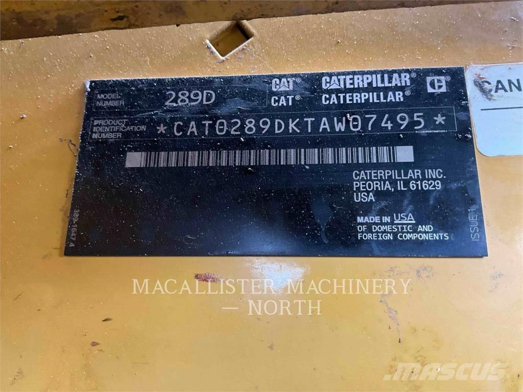 CAT 289D A2Q Schrankladers