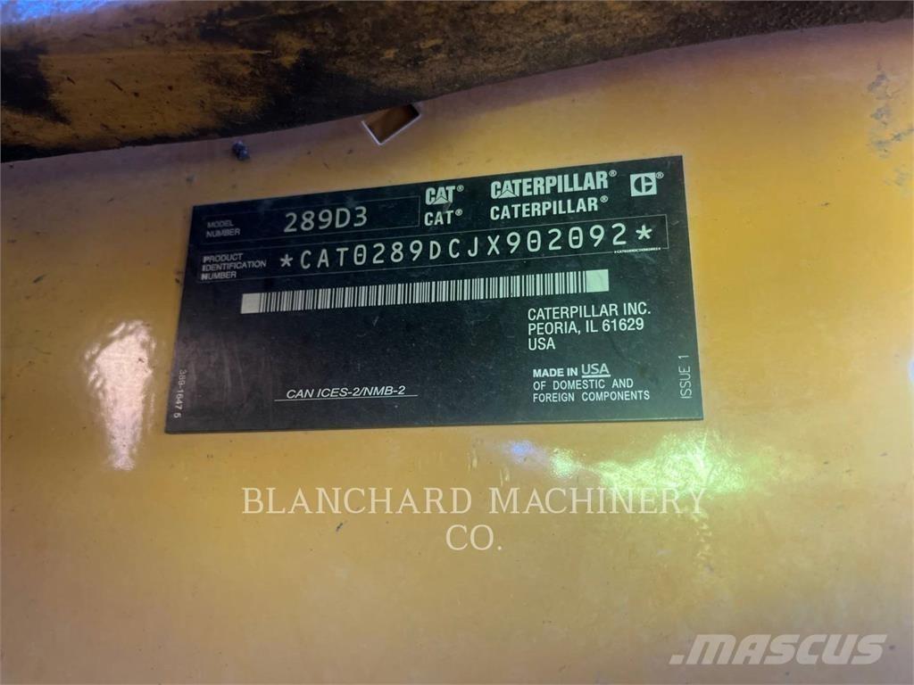 CAT 289D3 Rupsladers