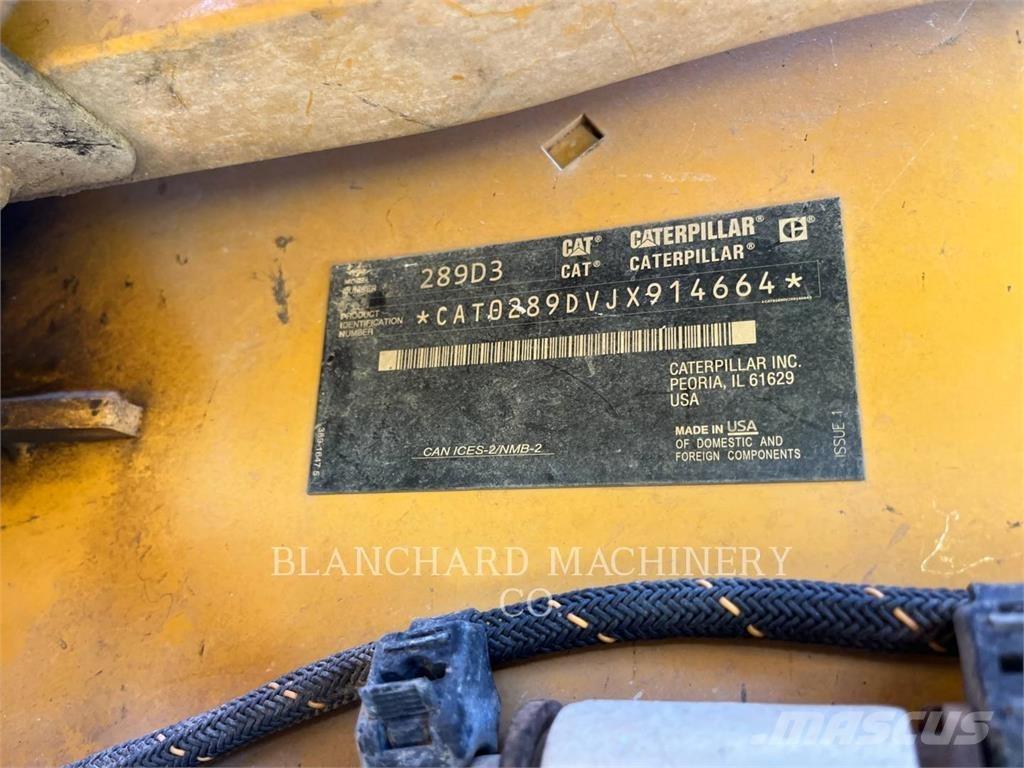 CAT 289D3 Rupsladers