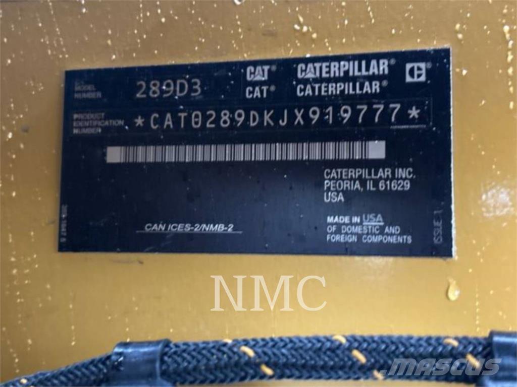 CAT 289D3 Rupsladers